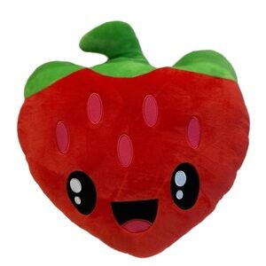 Smillows strawberry plush pillow